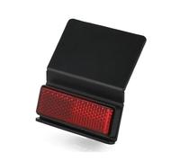 Support de Plaque d'immatriculation arrière Universel en Aluminium for Moto, réflecteur arrière for GSX-R GSXR 600/750/1000 K3 K4 K5 K6 K7 K8 K9(Black A)