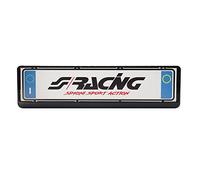 Support de Plaque d'immatriculation arrière Universel PTX/N, Noir