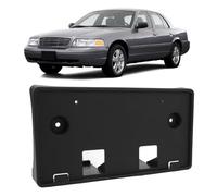 Support de Plaque D'immatriculation Avant pour Crown Victoria 1998-2011, Cadre de Plaque D'immatriculation 6W7Z17A385AA, Kit de Montage de Plaque D'immatriculation de Pare-Chocs