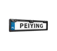 Support de Plaque d'Immatriculation avec Caméra de Recul et Radars Intégrés Peiying | Étanchéité IP67 | Vision Nocturne