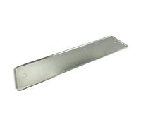 Carpoint Porte plaque d'immatriculation Inox
