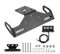 Support de Plaque d'immatriculation de Moto Aramox adapté pour Z1000 14-17 / Z1000R 18-19, Kit d'élimination de Garde-Boue de Montage de Plaque d'immatriculation, Noir