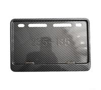 Support de plaque d'immatriculation de moto en alliage d'aluminium pour plaques d'immatriculation philippines, accessoires de montage direct résistants aux intempéries en noir ou aspect carbone, 135 x