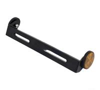 Support de plaque d'immatriculation de moto noir avec bande réfléchissante pour scooter électrique pour VTT et moto tout-terrain, installation sans outil, résistant aux intempéries et performance
