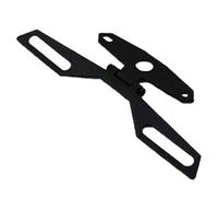 Support de plaque d'immatriculation de moto pliable Tag feu arrière porte-feu arrière VTT Dirt Bike Dual Sport