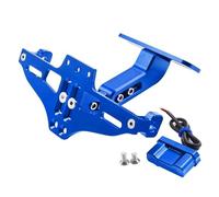 Support De Plaque D'immatriculation De Moto Réglable Avec Lumière, Pour Yamaha RD 400 RD400 CDE 1976 - 1979 1978(Bleu)