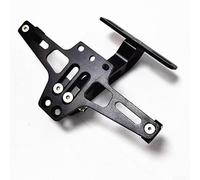 Support de plaque d'immatriculation de moto réglable en aluminium CNC pour modèles MSX sans couleur rouge clair, support de montage arrière élégant, support solide pour plaques standard, performance