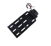 Support de Plaque d'immatriculation de Moto Support De Montage De Licence Pliable Et Réglable Latéral, Accessoires De Moto LED pour Sportster pour XL 1200 883 pour Quarante Huit 48 2004UP(A Silver)