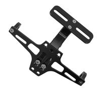 Support de Plaque d'immatriculation de Moto, Support de Plaque d'immatriculation de Moto Réglable en Alliage d'aluminium, Universel, Antirouille, pour la Plupart des Motos