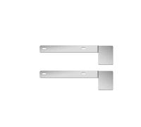 Support de Plaque D'Immatriculation de Sécurité avec Support Vertical Long à 2 Trous Incliné à 15 Degrés