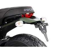 Support de plaque d'immatriculation Ducati Scrambler 800 année de construction 2015-17 - Support de plaque d'immatriculation IBEX Pro