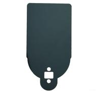 Support de plaque d'immatriculation en acrylique compatible avec Xiaomi M365 Plus, M365 Pro E-scooter, résistant aux chocs arrière pour Fender Mount Support avec vis pour une installation facile