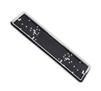 Support de Plaque D'immatriculation Européen en Acier Inoxydable Poli pour Véhicules