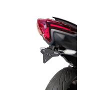 Support de Plaque d'immatriculation GREF Compatible avec Yamaha T-Max 560 2020-2021 (avec Bouton relevable)