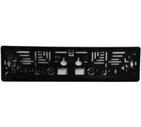 Support de plaque d'immatriculation IWH Basic noir