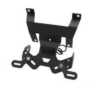 Support de plaque d'immatriculation LED pour moto Honda CB125R CB150R CB300R 2018-2022 en acier inoxydable noir