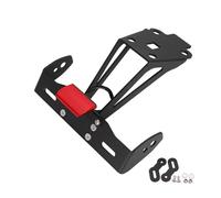Support de plaque d'immatriculation LED Tail Tidy Fender Eliminator, compatible avec les motos GSX-S 1000 1000F 2015-2020 et GSX-S750 2017 2018 2019(Red)