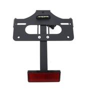Support De Plaque D'immatriculation Montage Central Moto Cadre Bien Rangé Compatible avec CB500 pour Hornet 2024 2025 Fixation Plaque Moto(Style B)