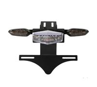 Support de Plaque d'immatriculation Mot Feu Stop LED Arrière Bien Rangé pour Surron pour sur Ron Light Bee pour Segway pour Garde-Boue pour Indicateur D'éliminateur Support De Plaque
