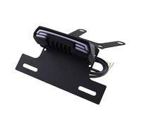 Support De Plaque D'immatriculation Moto avec Feu Arrière, Clignotant, Lampe Clignotante pour CRF250L/M/Rally 2013 2014 2015 2016 2017 2018 2019 2020