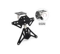 Support de plaque d'immatriculation moto Barracuda Universel Noir TU