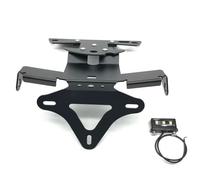 Support de Plaque d'immatriculation Moto HP4 avec feu arrière LED intégré pour BMW S1000R et S1000RR (2010-2018).