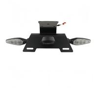 Support de Plaque d'immatriculation Moto Support de Feux arrière Plaque d'immatriculation pour Scrambler, Support pour Moto, Modification d'assemblage en Fer