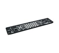 Support de plaque d'immatriculation noir