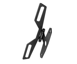 Support de Plaque D'immatriculation Pliable, Support Arrière pour Moto ATV,Feux arrière