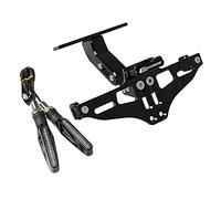 Support de Plaque d'immatriculation pour BMW pour C650SPORT pour C650 Sport 2015 2016 2017 Support De Plaque D'immatriculation Arrière Support De Licence avec Éliminateur De Garde-Boue Bien Rangé (Co