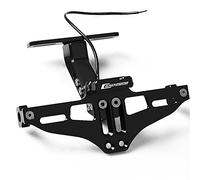 Support de Plaque d'immatriculation pour BMW pour C650SPORT pour C650 Sport 2015 2016 2017 Support De Plaque D'immatriculation Arrière Support De Licence avec Éliminateur De Garde-Boue Bien Rangé (Co