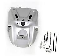 Support De Plaque D'immatriculation pour Montage Arrière Moto pour BMW R Nine T R9T 2014-2015 2016 2017 2018 2019(Argent)