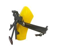 Support de Plaque d'immatriculation pour Moto Kit de relocalisation Plaque d'immatriculation,Support d'affichage Garde-Boue arrière pour BMW R Nine T pour Scrambler(Jaune)