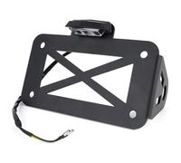 Support de Plaque d'immatriculation pour Moto Plaque D'immatriculation De Moto Adaptée pour Sportster pour Bobber pour Chopper pour Support À Montage Latéral Personnalisé Modifié