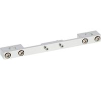 Support de plaque d'immatriculation pour porte-bagages, argenté - pour Simson S50, S51, S70