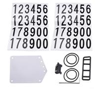 Support de plaque d'immatriculation pour tige de selle de vélo, support en PVC avec bandes en caoutchouc, design léger pour triathlon et événements de course (C)