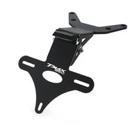 Support De Plaque D'immatriculation Réglable pour Yamaha TMAX Tech Max 2025 2026 2027 Kit D'élimination des Ailes Arrière Bien Rangées