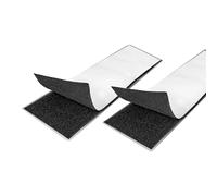 Support de plaque d'immatriculation scratch sans cadre, pour deux plaques d'immatriculation, assure un look sportif, bande à boucles et crochets découpable 500 x 100 mm, support plaque immatriculation