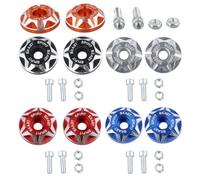 Support de plaque d'immatriculation universel Boulon Diamètre du trou 6 mm | Fraisage CNC, ajustement précis, surface lisse, aspect exquis, montage