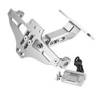 Support de Plaque d'immatriculation Universel pour Moto pour H&on&da PCX160 PCX125 PCX 125 150 160 Support Plaque D'immatriculation Arrière Réglable pour Moto avec(4)