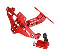 Support de Plaque d'immatriculation vélo pour RSV4 R/RR/RF RS 660 Tuono V4 1100 RSV 1000 Mille R Support De Plaque D'immatriculation Arrière(F)