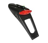 SUPPORT DE PLAQUE IMMATRICULATION AVEC FEU 50 A BOITE-MOTO REPLAY FEU A LEDS