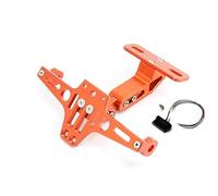 Support De Plaque Moto, pour Ho-NDA F6C Valkyrie 1997-2019 Support de Plaque D'immatriculation Réglable Kit d'élimination d'aile de Moto avec éclairage LED,A