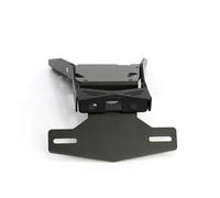 Support de Plaque Moto Support de Plaque d'immatriculation pour BMW R Nine, pour Racer Scramble 14-24, Support Licence feu arrière(Noir)