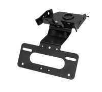 Support de Plaque Moto Support Plaque D'immatriculation Kit D'éliminateur Garde-Boue Arrière Bien Rangé pour 690 pour SMCR R pour GasGas ES SM 700 ABS 2019-2023-2024(Black No Light 1)