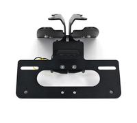 Support de Plaque Moto Support Plaque D'immatriculation Moto Éliminateur Garde-Boue Arrière Bien Rangé pour Triumph pour Speed pour Triple R 2016 2017 2018 RS/S