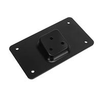 Support De Plaque Moto, Support Plaque Moto, 3 Trous de Support de Plaque d'immatriculation Laydown Plaque Immatriculation Moto Support Plaque Immatriculation Moto pour Arrière De Moto