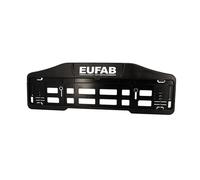 Support de plaque pour porte velo sur attelage plateforme Eufab Premium / Finch Noir