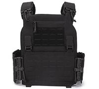 Support de Plaque Tactique Airsoft Upgrade Militaire JPC Lasercut Plate Carrier Airsoft Gilet de Protection Tactique en Nylon 1000D QRS MOLLE Compatible Avec Support de Plaque Robuste Pour Homme