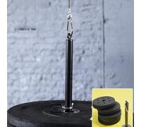 Support de plaques d'haltères pour disques de poids utilisés par les personnes effectuant un entraînement progressif de surcharge à la maison ou à la salle de sport (C-28 cm)